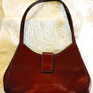 Leather fossil purse